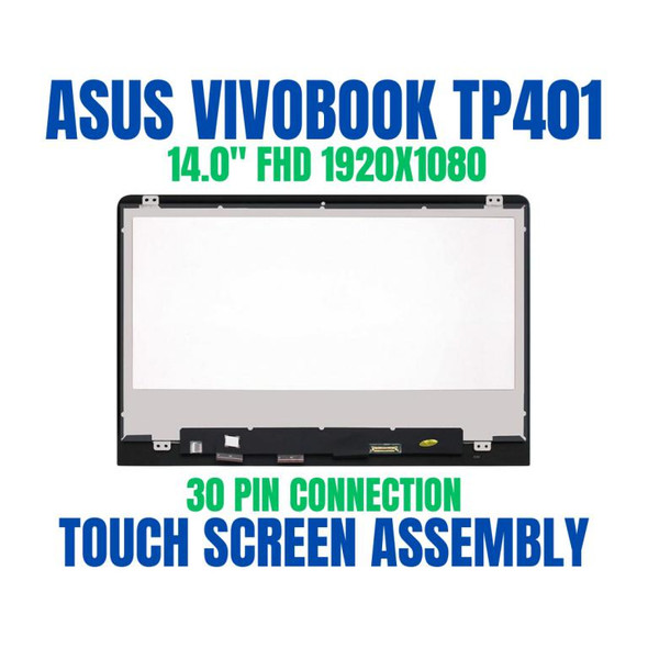1 of 7-image forScreen Asus Vivobook Flip Tp401ca Touch FHD Assembly